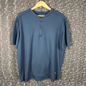 REI Workout Biking T-shirt W/ Zipper‎ Pocket On Back